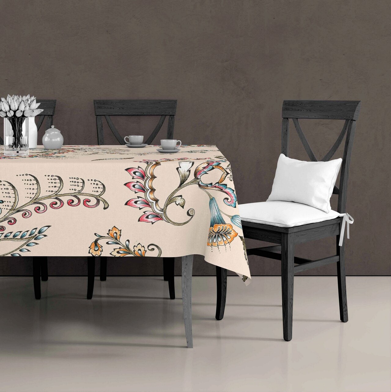 Fata de masa, Mia, 742TMA7781, Poliester, Multicolor