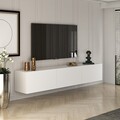 Comoda TV, Puqa Design, West, Alb