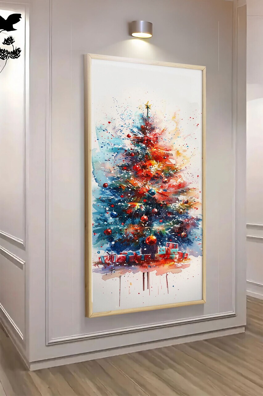 Tablou decorativ, Artnwydky9-3370, MDF, Multicolor — imaginea 2