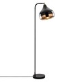 Lampadar, Yildo - 6906, Opviq, 30 x 17 x 120 cm, 1 x E27, 40W, negru/cupru