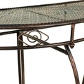 Consola, Oranda Dark, Creaciones Meng, 75x37x75 cm, fier forjat