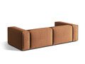 Canapea 4 locuri, Nuria-88, Micadoni Home, 250x110x72 cm, catifea, miere