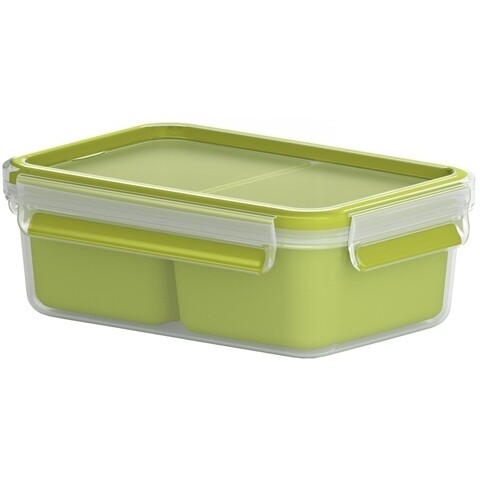 Poza Caserola compartimentata, Tefal, Clip&Go, 1 L, plastic, verde