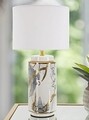 Lampa de masa Abstract V2, Mauro Ferretti,  1 x E27, 40W, Ø 25x48 cm, ceramica, multicolor