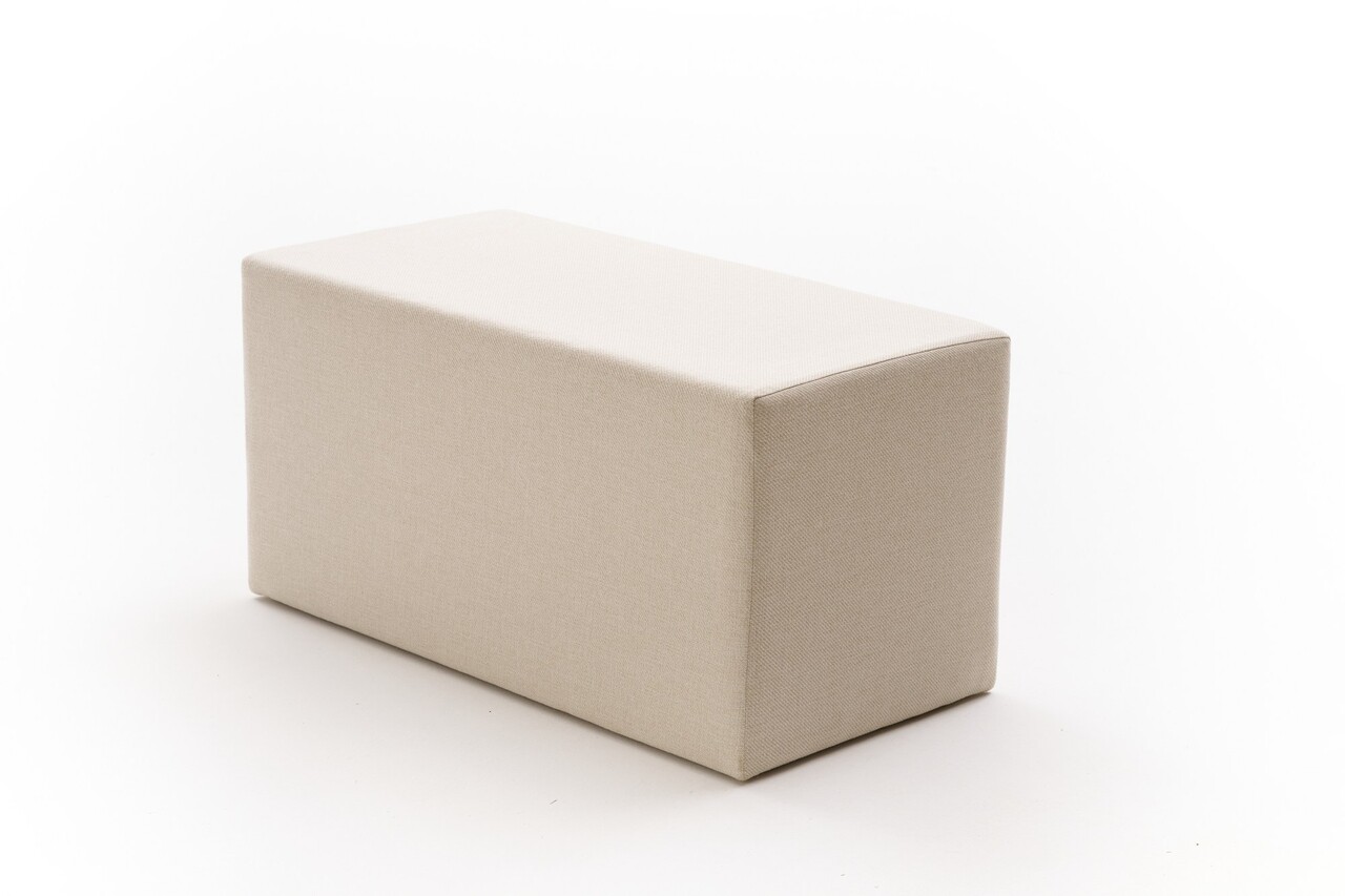 Taburet, Atelier del Sofa, 825BLC5134, Lemn, Crem - view 4