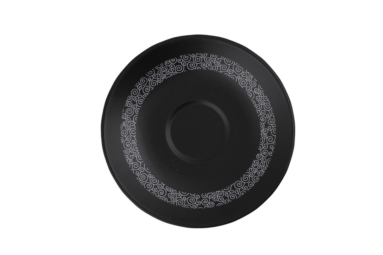Set pentru ceai, Keramika, 275KRM1524, Ceramica, Negru mat