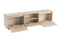 Comoda TV, Nordure, Vanguard, 160x42x29 cm, PAL, Travertin