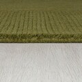 Covor Textured Border Green, Flair Rugs, 120x170 cm, lana, verde