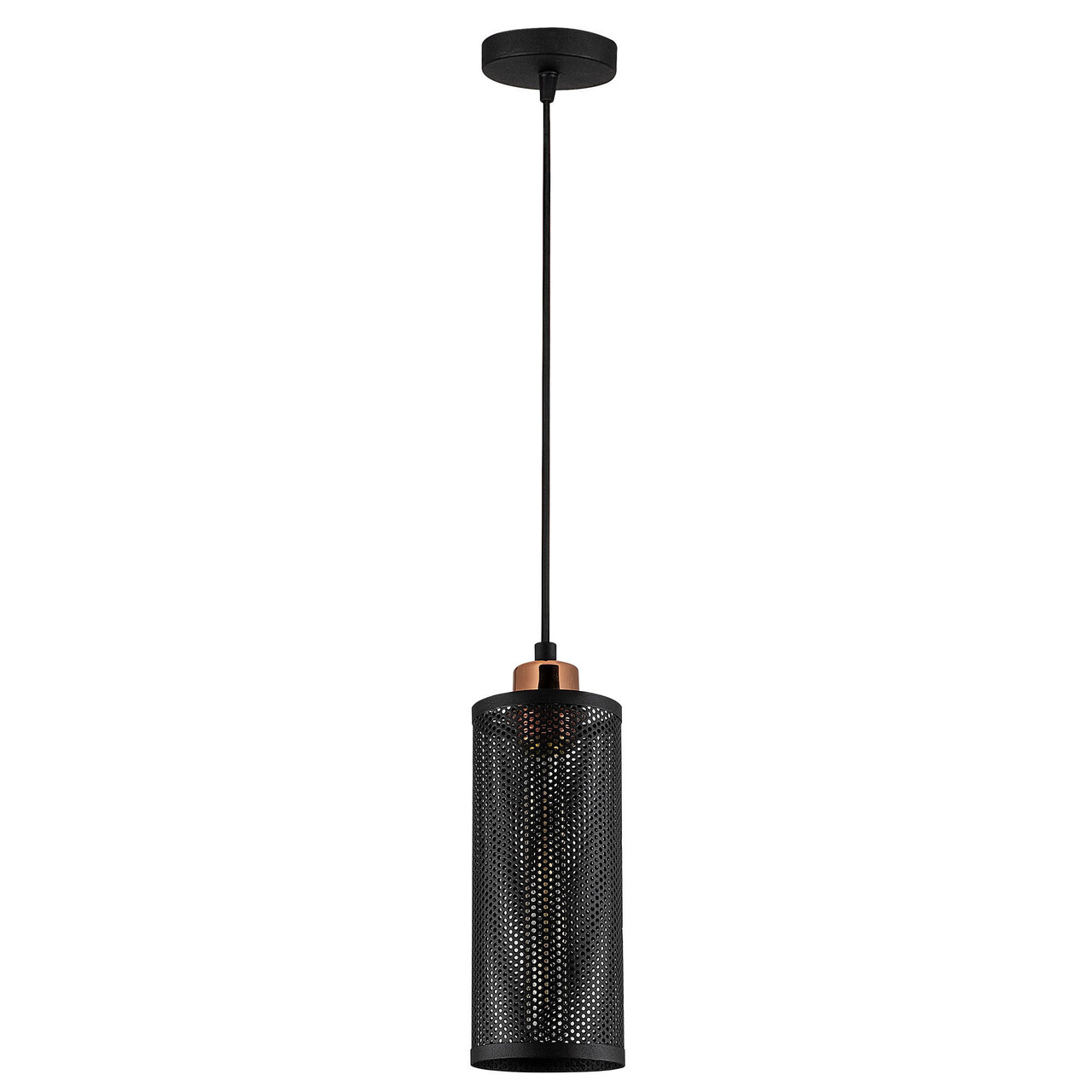 Lustra, Alby, 525NOR1450, Metal, Negru/Bronz - 2 | YEO