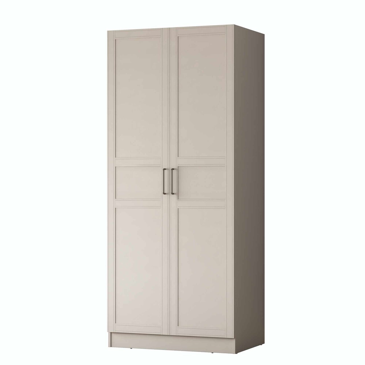 Dulap pentru haine, Hanah Home, BA250, 90x210x57.5 cm, Gresie — imaginea 8