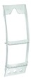 Organizator suspendat de baie pentru capul de dus Basic, iDesign, 23x10x68.5 cm, transparent