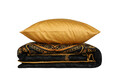 Lenjerie de pat pentru o persoana (DE), Alvina - Gold, Cotton Box, Bumbac Satinat