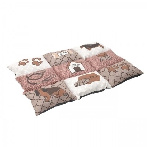 Pat pentru animalute InArt, 80x55 cm, Brown