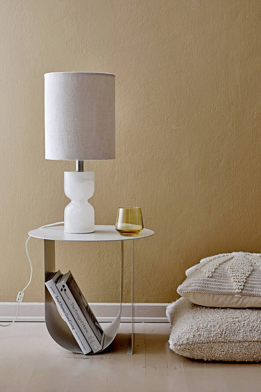 Masuta de cafea, Bloomingville, Cher, 43x38 cm, fier, natural - imagine 10