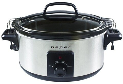 Aparat pentru gatit slow cooker bc.500, beper, 260 w, 2.5 l, recipient detasabil