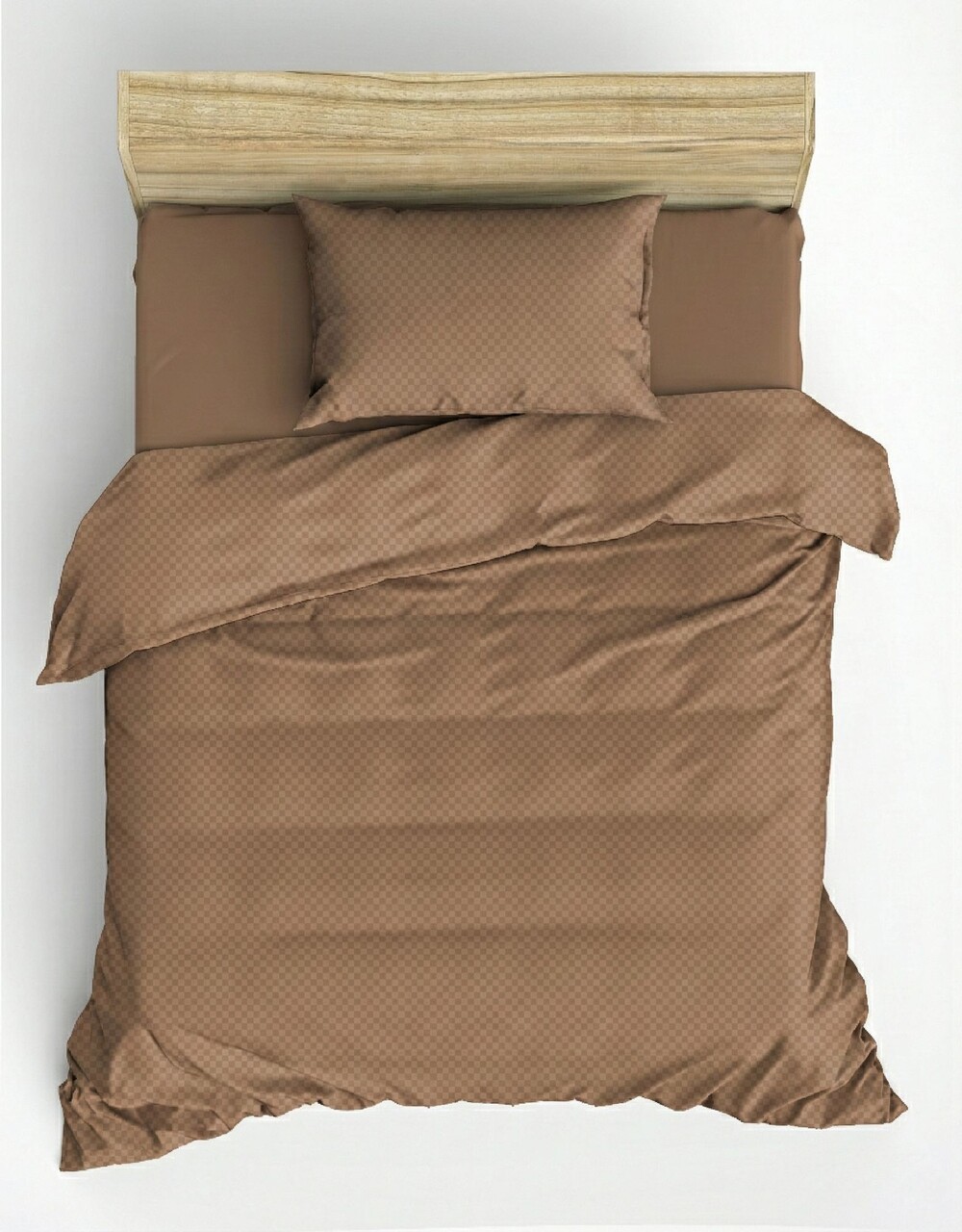 Lenjerie de pat pentru o persoana (DE), L'essentiel Maison, Plaid, Bej - imagine 3