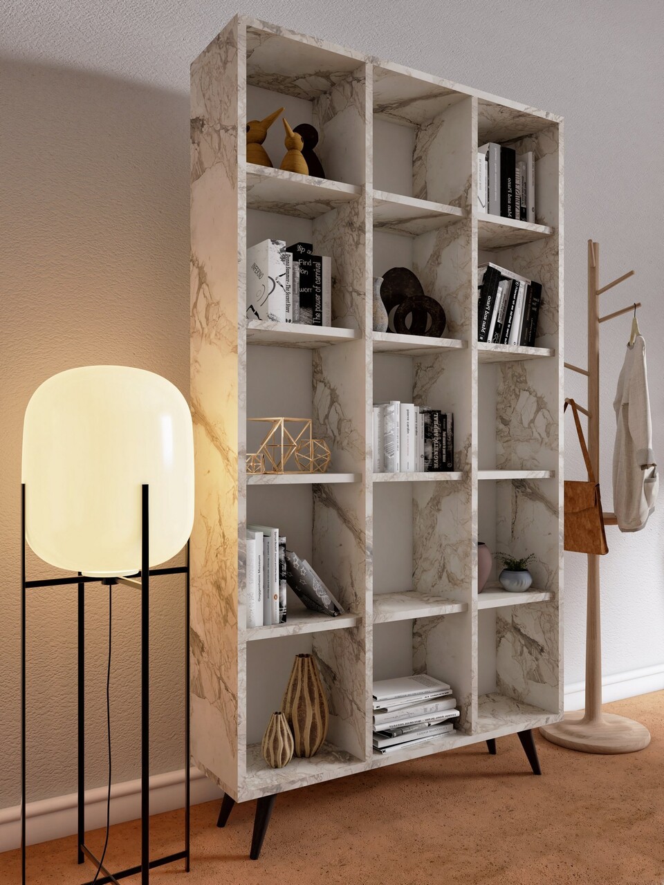 Corp biblioteca, Mod Design, Zipa, Stejar - 1 | YEO