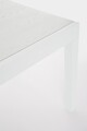 Masa extensibila pentru gradina/terasa Cliv, Bizzotto, 135 - 270 x 90 x 75 cm, aluminiu, alb