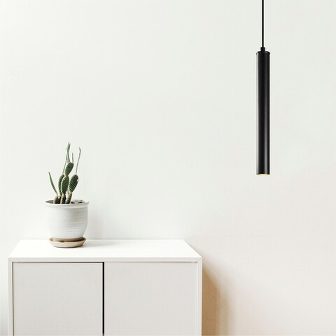 Lustra, Best – 641-S, Sheen, 4 x 92 cm, LED, 40W, negru mezoni.ro