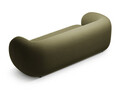 Canapea modulara 3 locuri, Kate, Micadoni, 213x99x76 cm, catifea, verde
