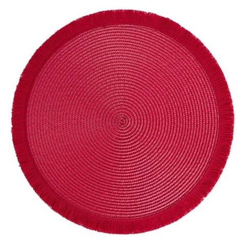 Suport farfurie hawai, ambition, 38 cm, plastic, rosu