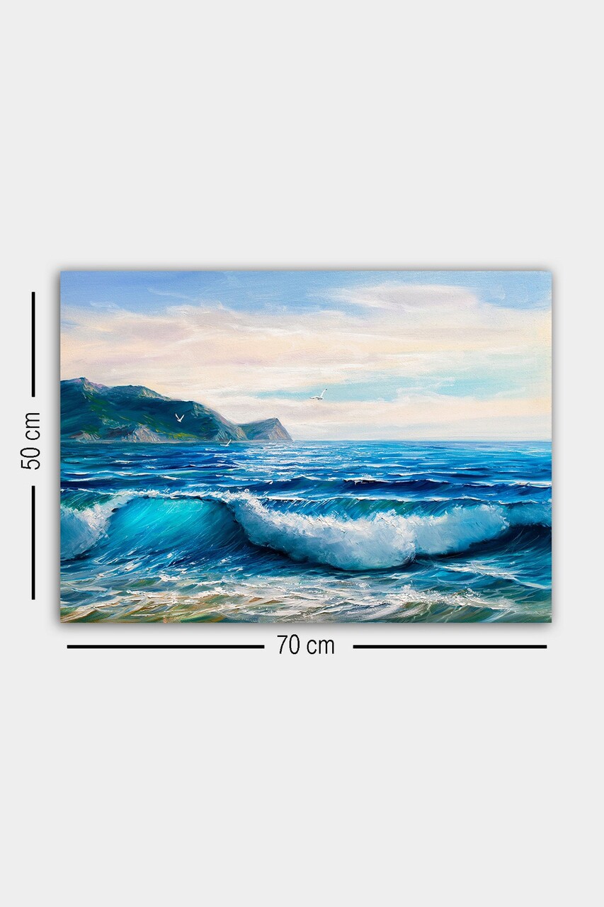 Tablou decorativ, 1007211319-5070, Canvas, Lemn, Multicolor - 2 | YEO