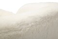 Fotoliu cu perna decorativa Soffy, Mauro Ferretti, 73x66x78 cm, lemn de pin/piele ecologica, alb/auriu