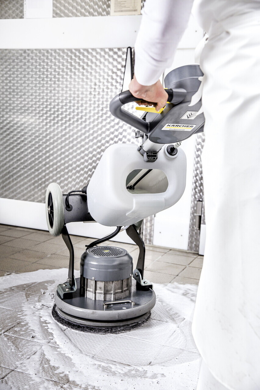 Masina monodisc BDS 43/ Orbital C, Karcher, gri — imaginea 2