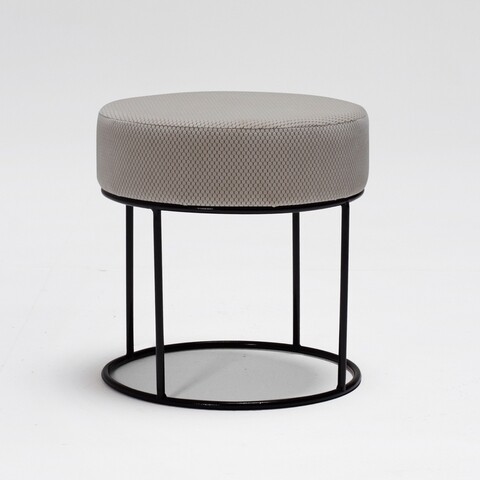Taburet Moon Steel, Balcab Home, 40×40 cm, mink Balcab Home