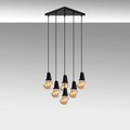 Lustra, Tatum, 584TTM1487, Metal, Negru