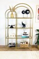Corp biblioteca, Caliente, Twin, Auriu / Transparent