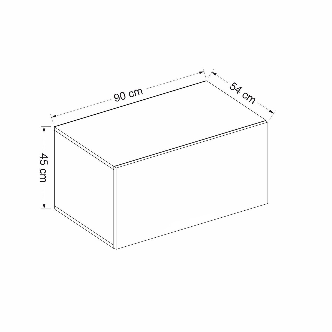 Dulap multifunctional, Hanah Home, Kale, 90x45x54 cm, Gresie — imaginea 7