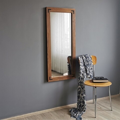 Oglinda decorativa 50110CV, Neostill, 50 x 110 cm, walnut