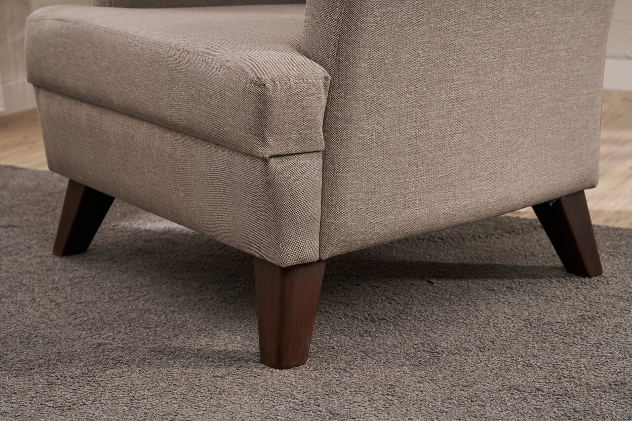 Fotoliu, Atelier del Sofa, 825BLC5243, Lemn, Bej - view 4