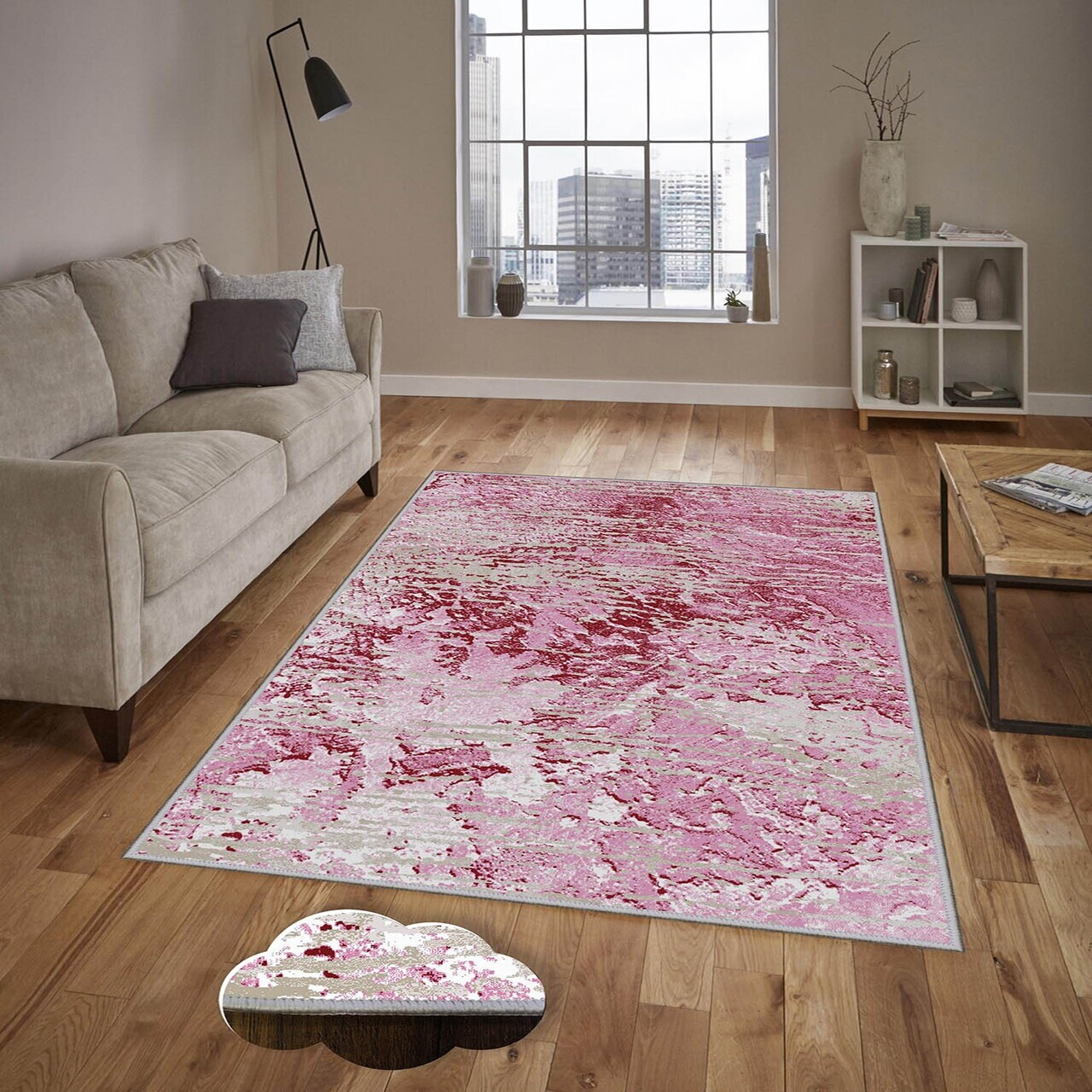 Covor Eexfab1162 140x220 cm Poliester Multicolor
