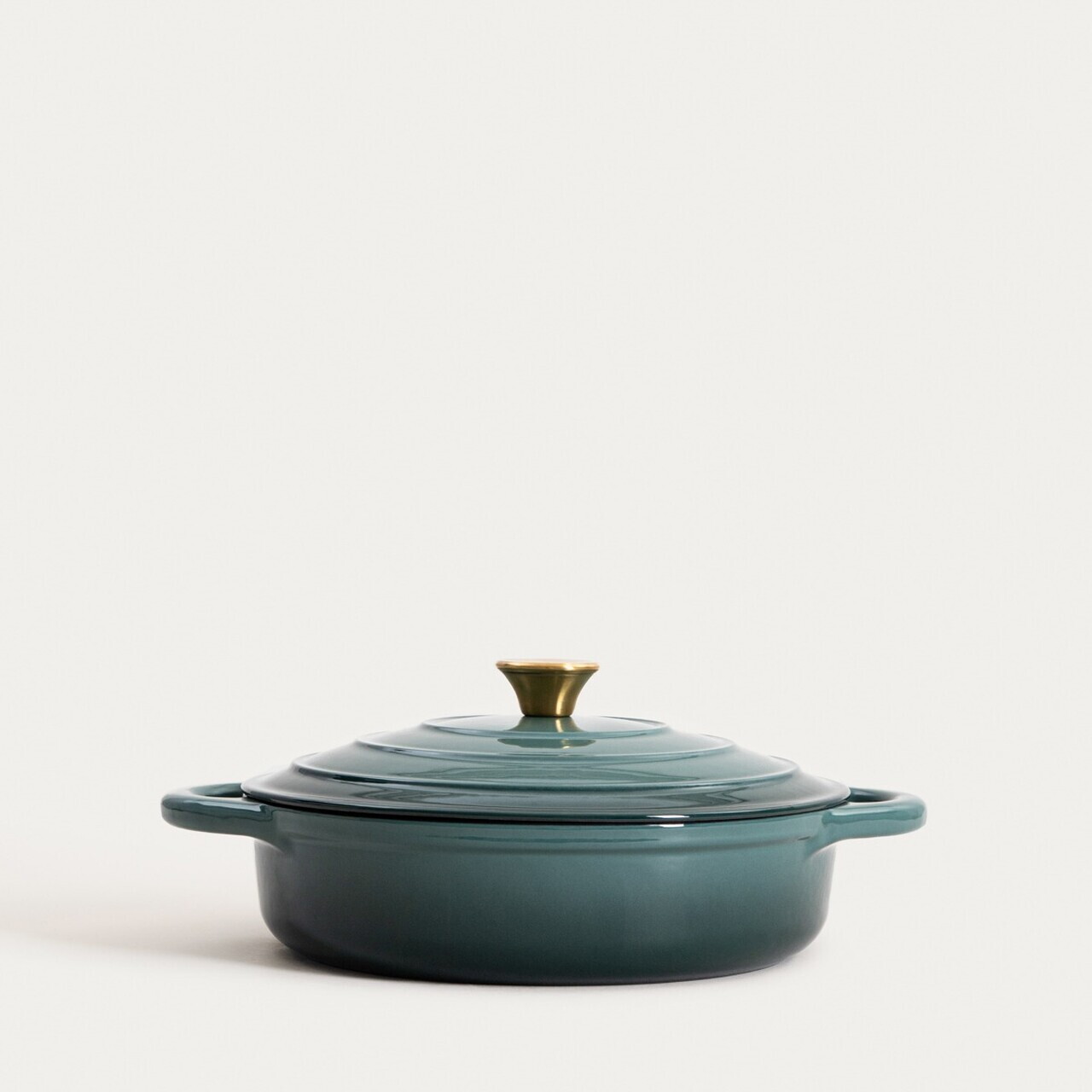 Oala Andreas, Homla, 28 cm, 2.5 L, fonta, verde - view 2