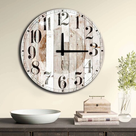 Ceas de perete, 5050ms-041, mdf, ø50 cm, multicolor