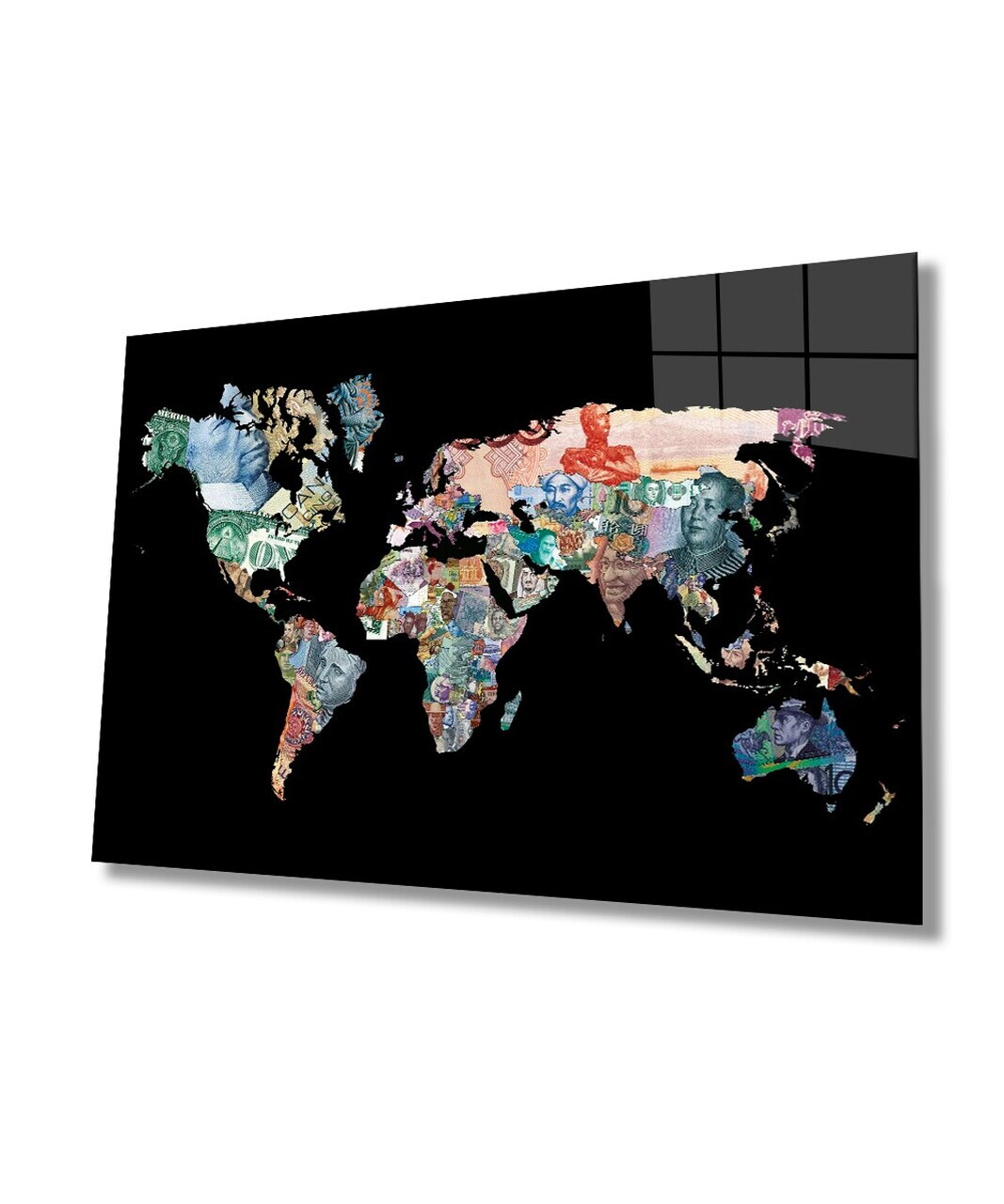 Tablou decorativ, 0832, Dimensiuni: 70 x 110 cm, Multicolor — imaginea 2