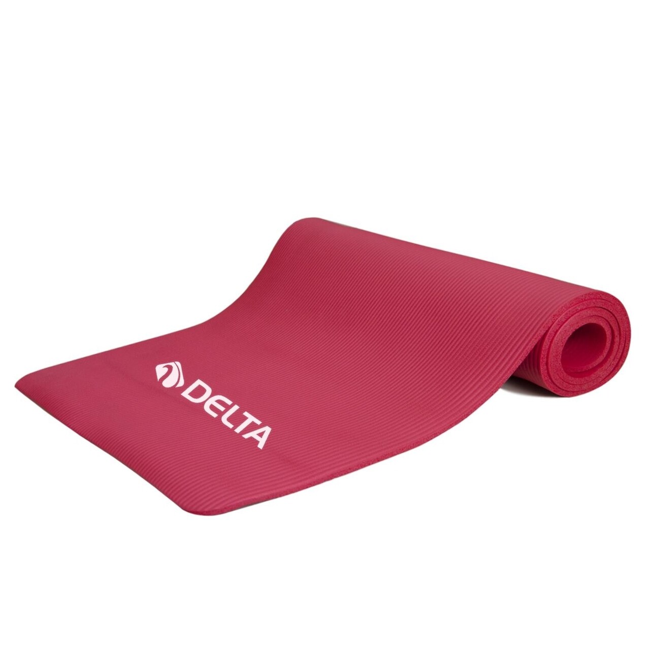 Saltea fitness/yoga/pilates 267DLT1174, Delta, 180x60x1 cm, cauciuc nitril, roz