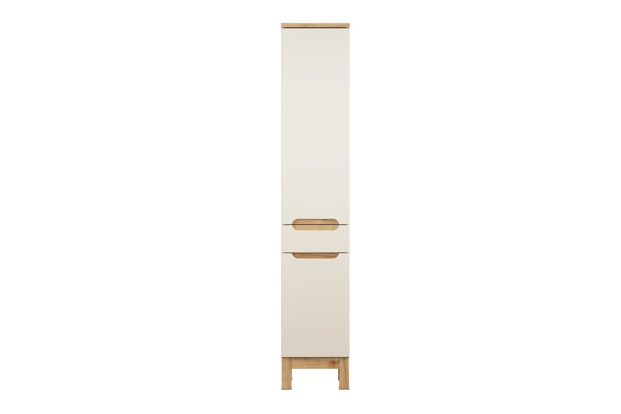 Set mobilier baie Bali Cashmere Wotan Pati 60 cm, dulapuri si masca cu lavoar, Comad, MDF/PAL, casmir - view 6