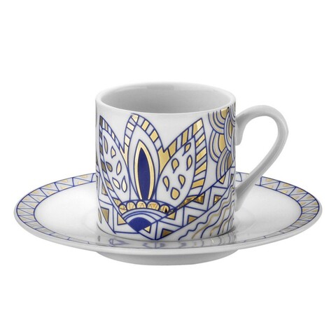 Set de cafea kutahya porselen, ru12kt4309234, 12 piese, portelan