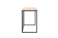 Birou, Arnetti, Lissa, 120x50x72 cm, PAL, Safir / Negru