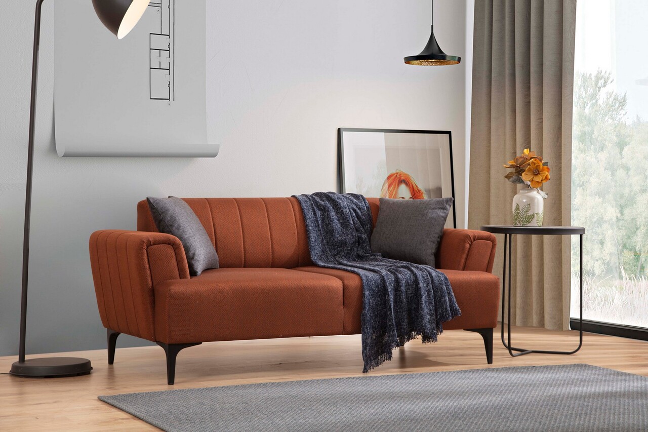 Canapea 2 locuri Atelier del Sofa 560ARE2239 Caramiziu
