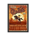 Tablou decorativ, Rodeo (40 x 55), MDF , Polistiren, Multicolor