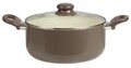 Oala cu capac Tulia, Domotti, 4 L, aluminiu, invelis ceramic