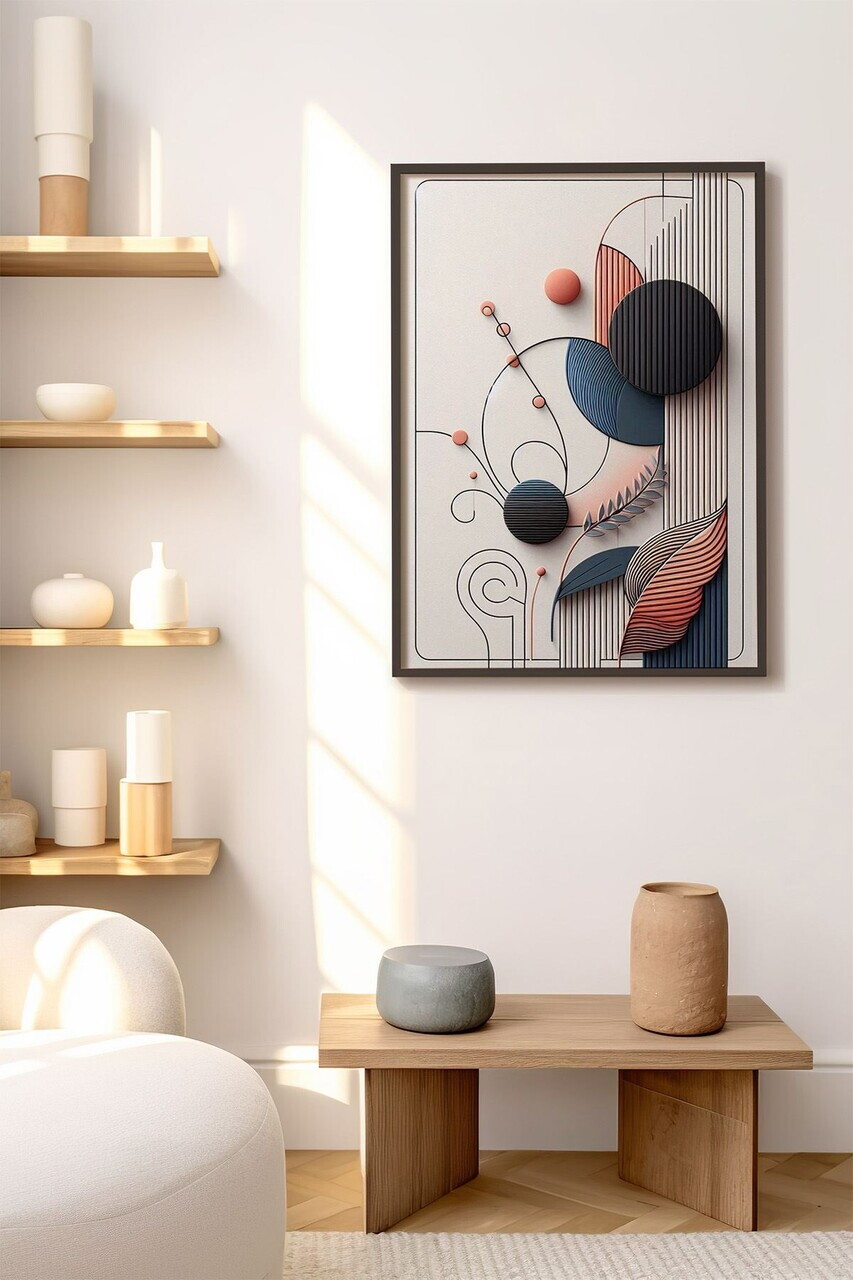 Tablou decorativ, Artnewclsyh68-3348, Lemn masiv, MDF, Multicolor - view 2