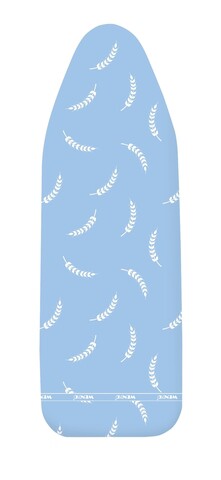 Husa pentru masa de calcat Air Comfort M, Wenko, 125x40 cm, bumbac, albastru/alb