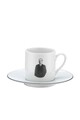 Set de cafea Kutahya Porselen, RU04KT42011563, 4 piese, portelan
