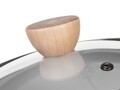 Set 3 cratite emailate cu capac Naturela, Banquet, 14/18/22 cm