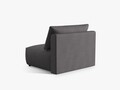 Modul pentru canapea, 1 loc, Chris-259, Micadoni Home, 105x100x80 cm, tesatura structurata chenille, gri beton